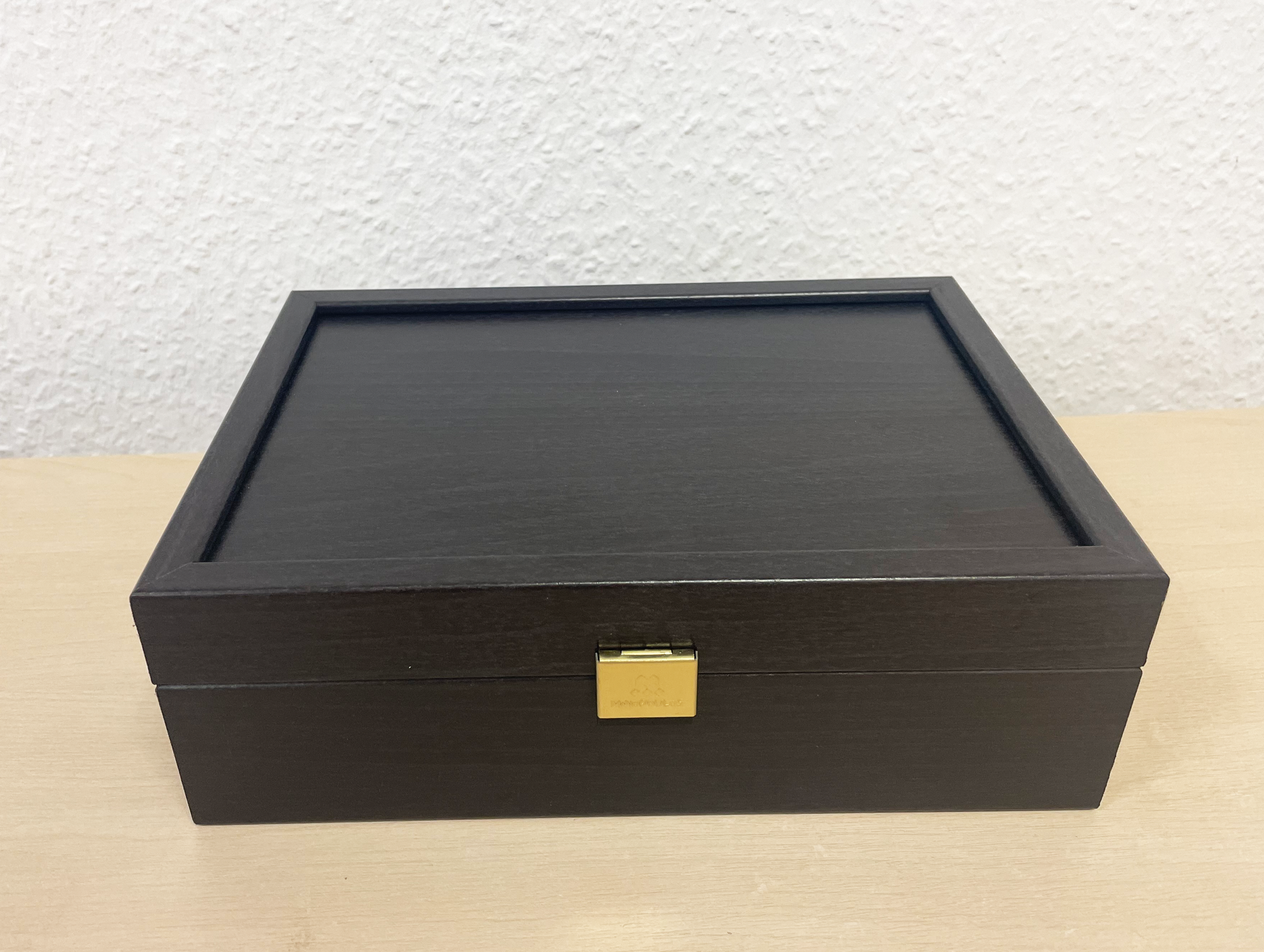 Holzbox / Aufbewahrungsbox für Schachfiguren bis Königshöhe 98 mm