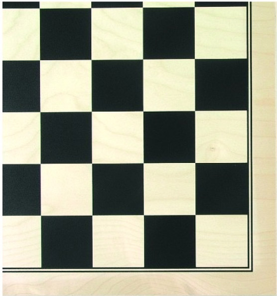 schachbrett-ahorn-furniert-schwarz-bedruckt-matt-lackiert-feldgroesse-55mm Schachbrett Ahorn furniert, schwarz bedruckt, matt lackiert, Feldgröße 55mm