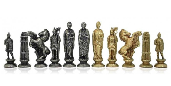 Schachfiguren: Römer gegen Germanen