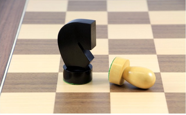 Design-SchachfigurenTimeless Black Wama, Abbildung