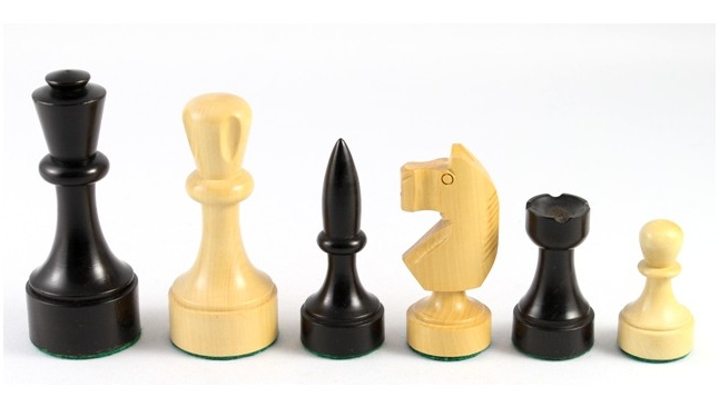 Schachfiguren Paramo, Königshöhe 95 mm