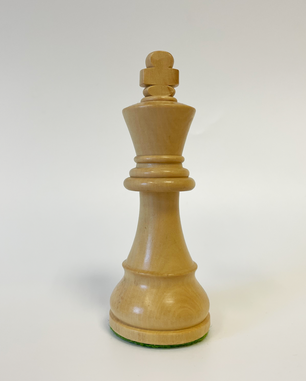 Einzel-Schachfigur Staunton König aus Buchsbaum