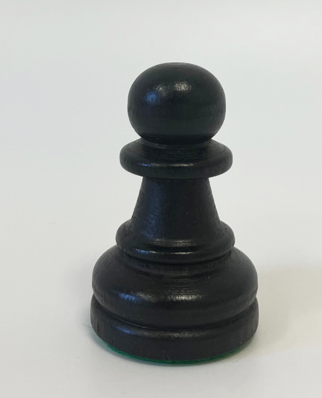 Hersteller-Abbildung des Produkts: Einzel-Schachfigur Bauer, schwarz