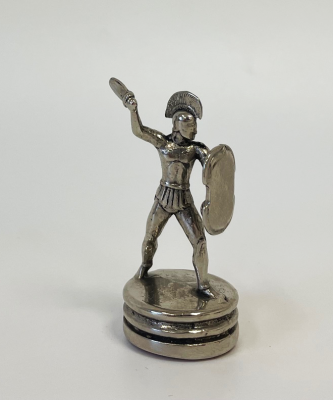 Hersteller-Abbildung des Produkts: Einzel Figur Griechische-Römische Ritter aus Metall, Dekorativ