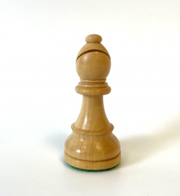 Hersteller-Abbildung des Produkts: Einzel-Schachfigur Staunton Läufer aus Buchsbaumholz