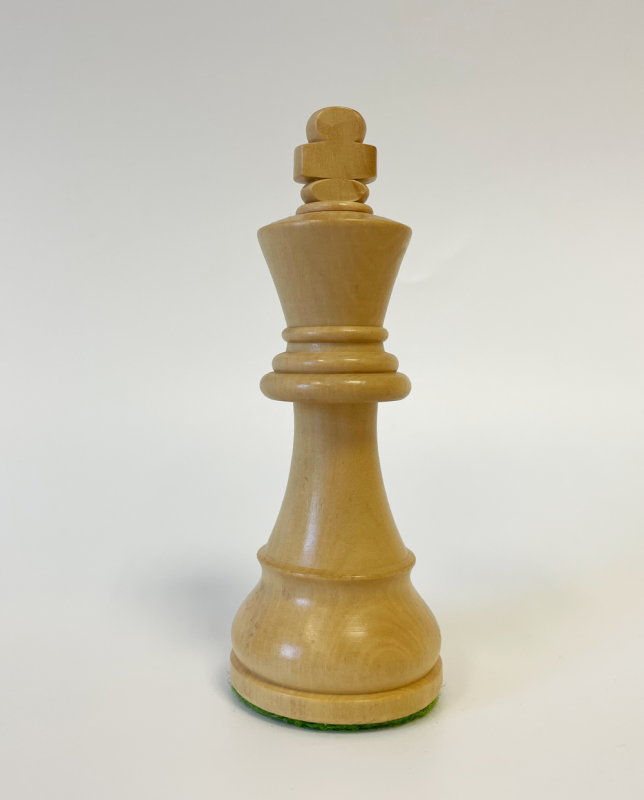 Hersteller-Abbildung des Produkts: Einzel-Schachfigur Staunton König aus Buchsbaum